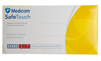 Перчатки виниловые Medicom SafeTouch S Прозрачные 100 шт (20067An)