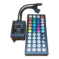 RGB контролер музичний Wellmeet WM-MC010A IR RGB 6A (44 кнопки) 2 виходи