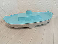 Детская пластиковая песочница-бассейн в форме кораблика ТМ DOLONI (лимитированный выпуск!)