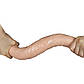 Двосторонній фалоімітатор King Size Realistic Slim Ultra Double Dildo 17”, 45х4,5 см., фото 3