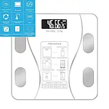 Ваги підлогові розумні фітнес-ваги А-8003 Bluetooth блютуз до 180 кг Смарт ваги з застосунком, фото 8