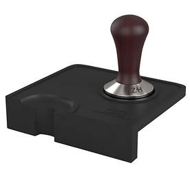 Килимок бариста ZH Кутовий 17x14 см. Силіконовий для темперування