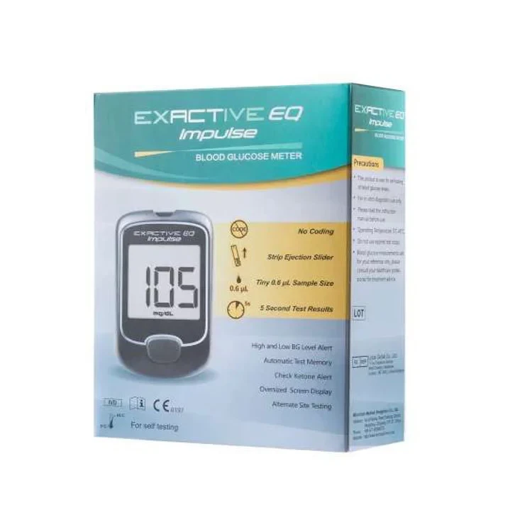 Ммоль/л Монитор уровня глюкозы в крови Набор для тестирования на диабет ...