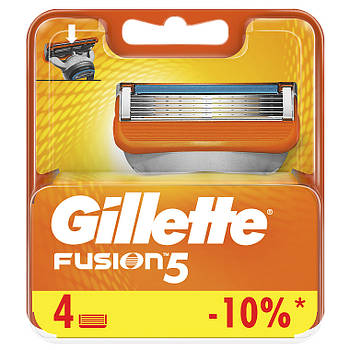 Змінні касети Gillette Fusion 5 4 шт