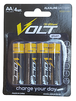 Батарейка лужна Volt Plus+ alkaline LR03 (AAA)