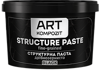 Паста структурная ART Kompozit мелкозернистая Чёрная 0,3 л