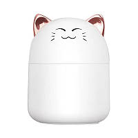 Зволожувач повітря з функцією дитячого нічника Cat Humidifier з підсвічуванням LED 2в1 250 мл