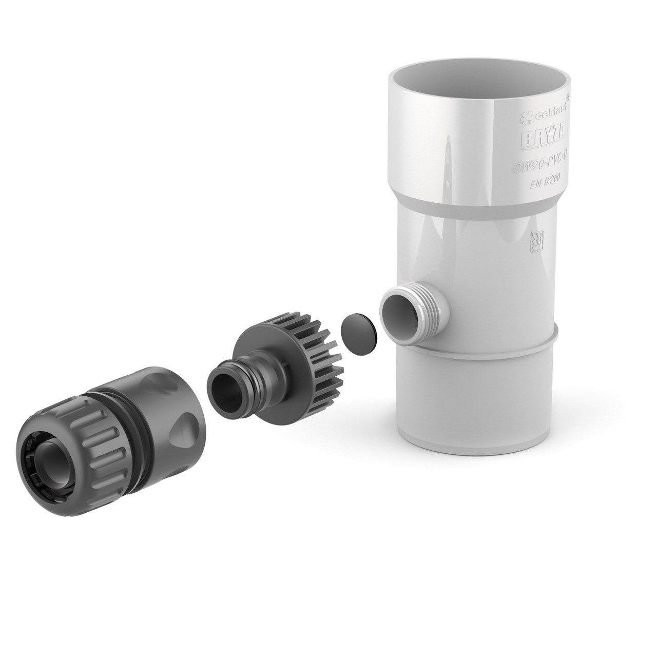 Забірник дощової води 90 мм.