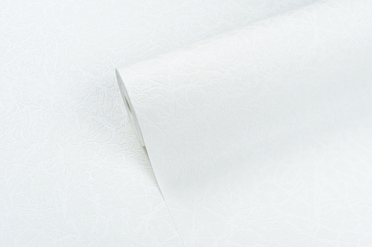 Вінілові шпалери під фарбування на флізеліні метрові Vinil LS Гр. 19 С-73 білі (1,06х25м), фото 1