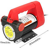 Насос REWOLT для перекачування дизелю 12 л/хв RE SL001-12V, фото 4