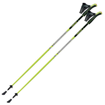 Ультралегкі палиці для скандинавської ходьби Gabel Light NCS, 120 см (Green), фото 1