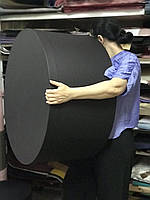 Круглая коробка шляпная большая, диаметр 63 см, высота 40 см
