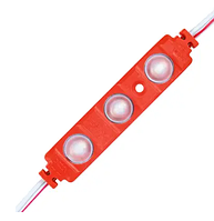 Светодиодный модуль 12V, 1.5W красный, IP65