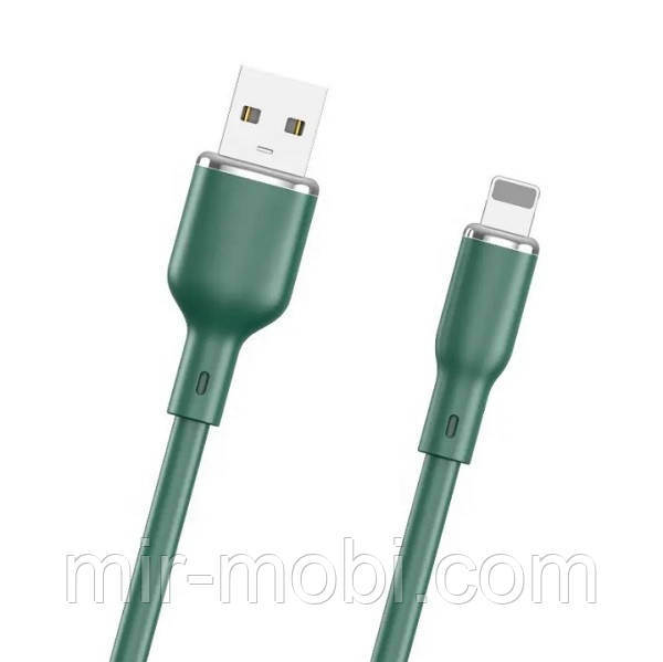 Кабель Joko DL19, Lightning, 1m, 2.4A, Green