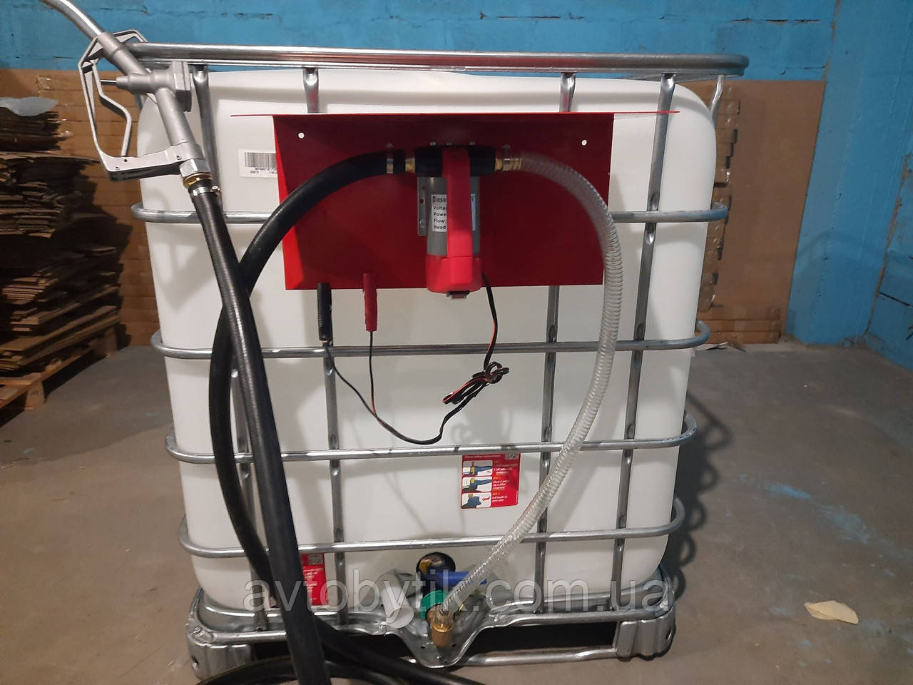 Комплект для перекачування палива на основі єврокуба (RE SL012-1-220V)