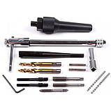 Набір для вилучення зламаних свічок розжарювання і відновлення різі 8-10 мм. REWOLT (T4972), фото 3