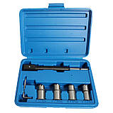 Набір фрез для очищення сідел форсунок 6 пр. REWOLT (T2000), фото 2