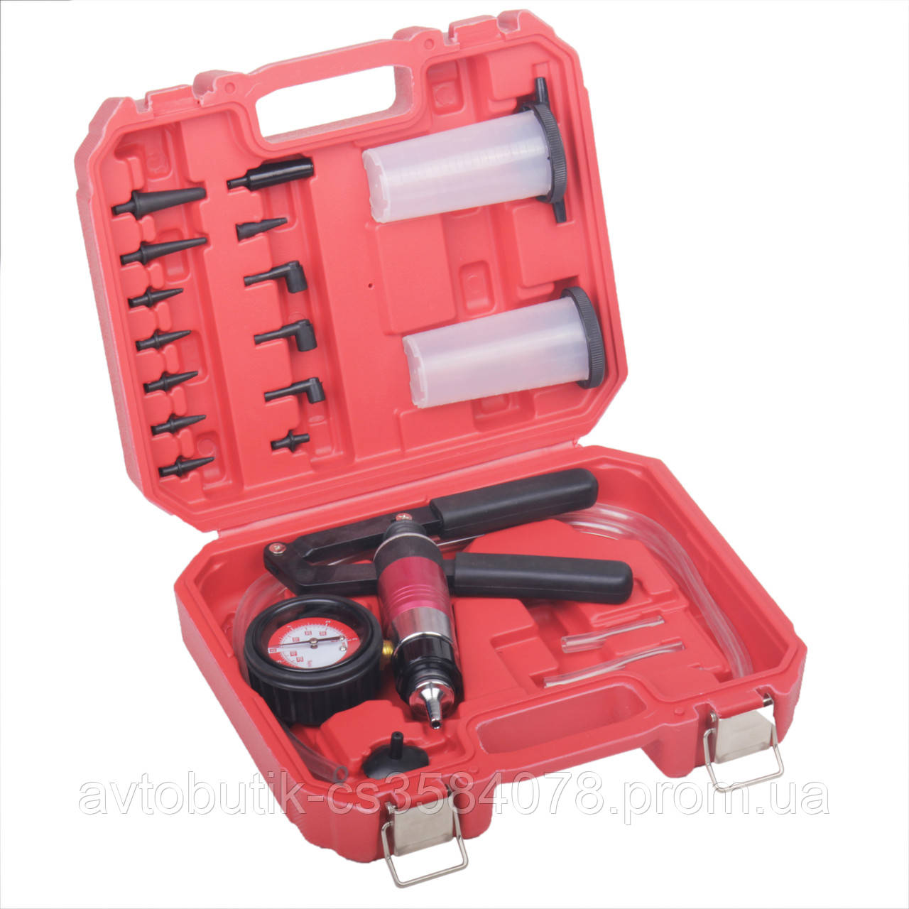 Набір для перевірки тиску та герметичності (вакуум) REWOLT (T3076), фото 1