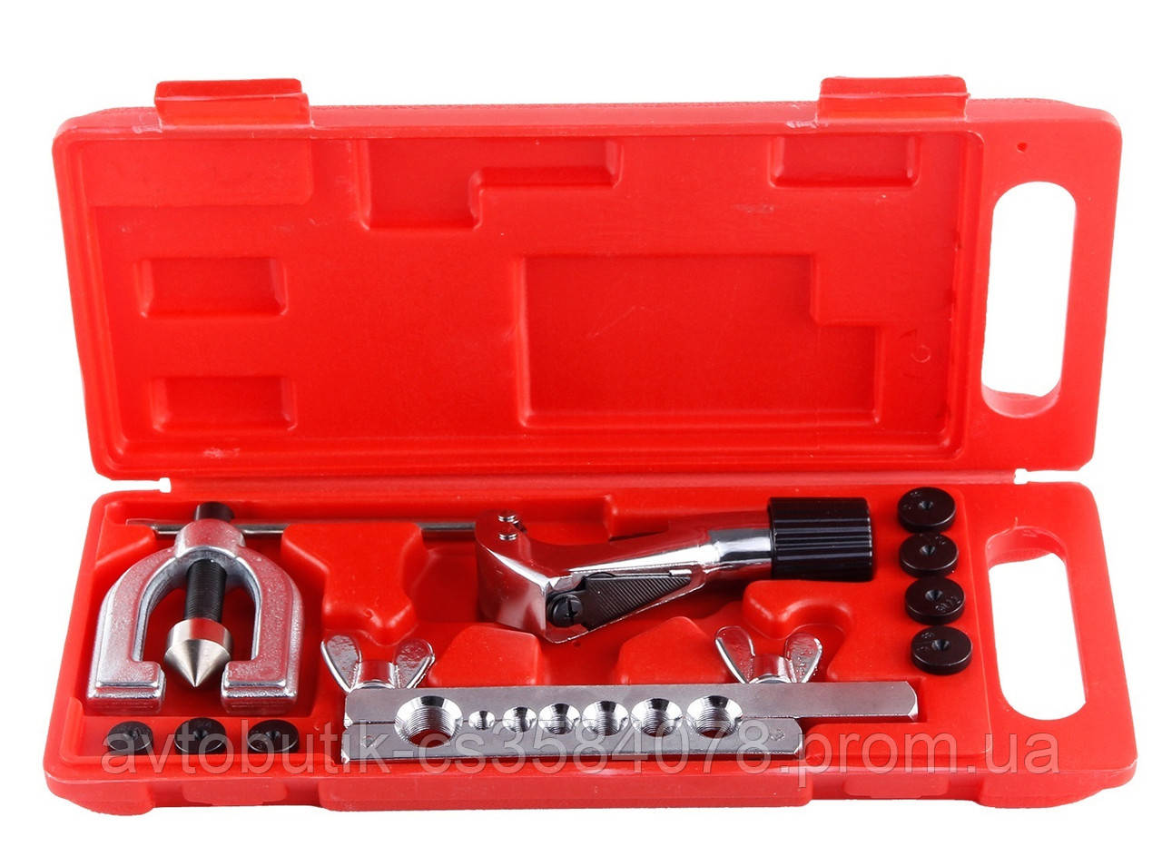 Набір для розвальцьовування трубок 10 предметів REWOLT (T4133), фото 1