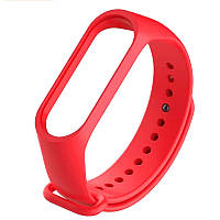 Ремінець для Xiaomi Mi Band 3/4 Silicone, Red