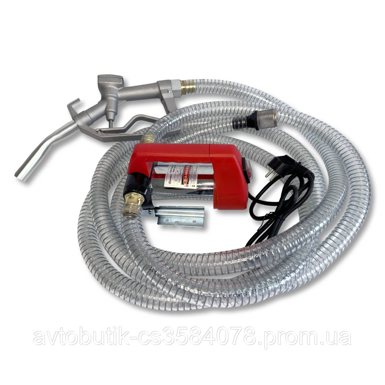 Встановлення для перекачування дизеля REWOLT RE SL002B-220V (насос, паливний пістолет, шланги) 220в 50 л/хв - фото 1 - id-p1895642153