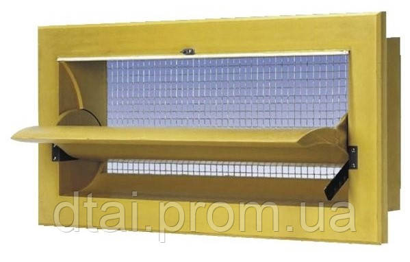 Клапан припливу повітря 650х275*100 мм, 1500 м3