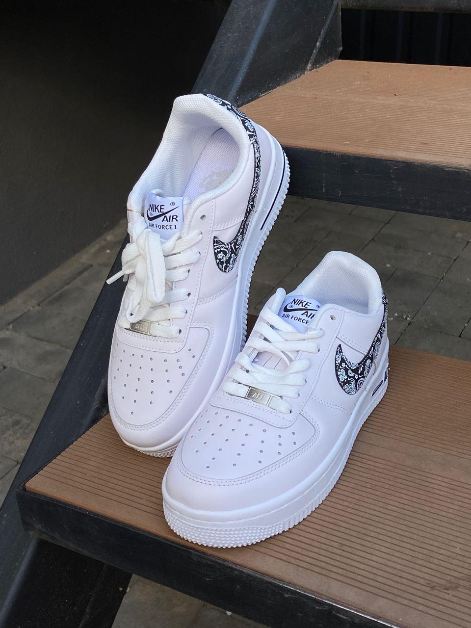 Nike air force with black swoosh 2025