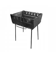 Мангал валіза на 6 шампурів