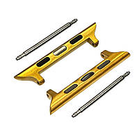 Перехідник на універсальний ремінець для Apple Watch 38/40/41 mm на шпильці Gold