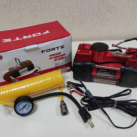 Автомобільний компресор Forte FP 1230-2, фото 1