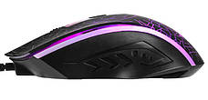 Миша провідна ігрова Xtrike ME Gaming GM-206 для геймерів з підсвічуванням Чорна, фото 5