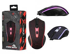 Миша провідна ігрова Xtrike ME Gaming GM-206 для геймерів з підсвічуванням Чорна, фото 6