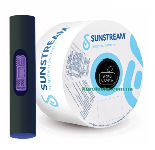 Крапельна стрічка Sunstream 6mil 20см 1,6л/год 500м Емітерна
