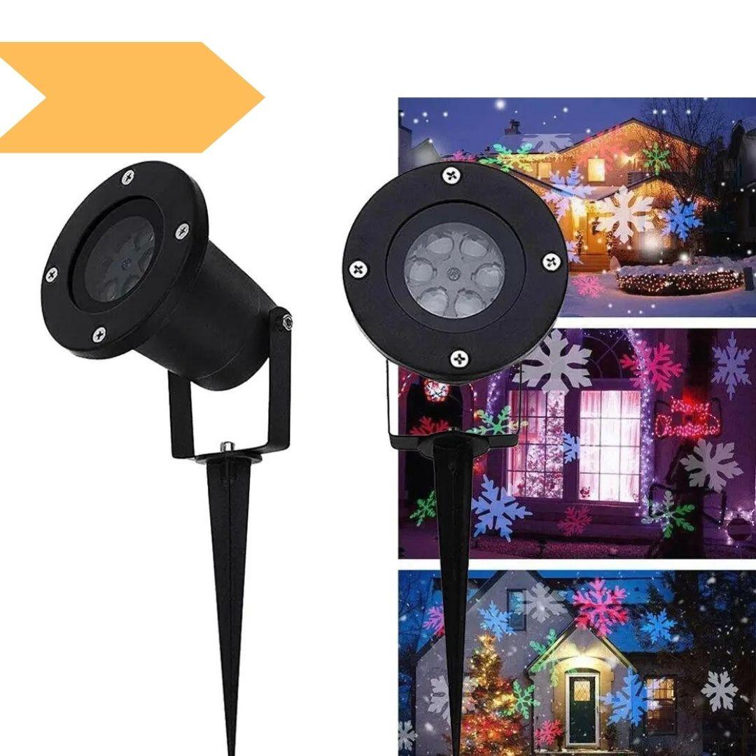 Лазерний проектор кольорові сніжинки XPRO Star Shower COLOR № WP2 кольоровий (GR-65_260)