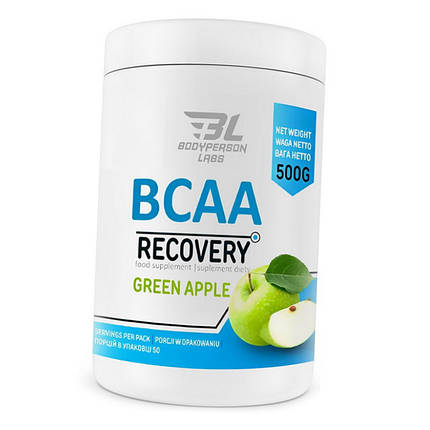 Аминокислоты ВСАА Bodyperson Labs BCAA Recovery 500г, фото 1