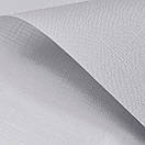 Рулонні штори Лен. Тканинні ролети Льон. Len Сріблястий, 30 х 180 см, фото 2