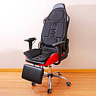 Масажна накидка на крісло з підігрівом, 8 режимів, (113х48,5 см) Massage, Чорна / Накидка вібраційна на сидіння авто, фото 2