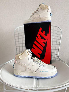 Nike air force 1 womens cream best sale