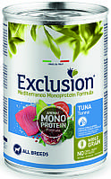 Exclusion Adult Tuna корм для дорослих собак всіх порід з тунцем 400 г