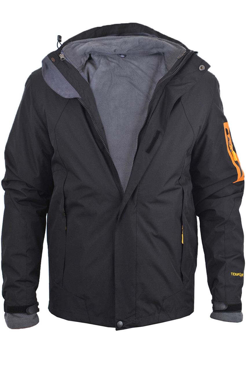 Куртка чоловіча демісезонна RZZ 22-552 чорна