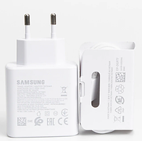 Зарядний пристрій Samsung 45 Вт Usb Type C швидка зарядка EP-TA845 White