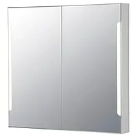 IKEA STORJORM (202.481.18) Зеркальный шкафчик / 2 дверки, встроенный osw, белый