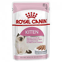 Влажный корм для котят консервований Royal Canin Kitten в возрасте до 12 месяцев, 85 г (паштет)