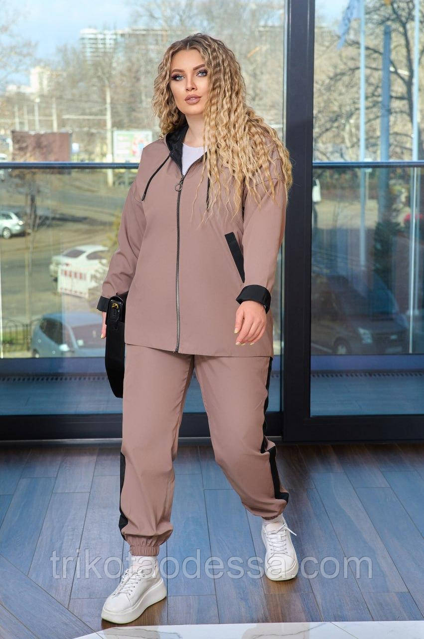Костюм жіночий спортивний 442кб батал р.48-58, фото 1