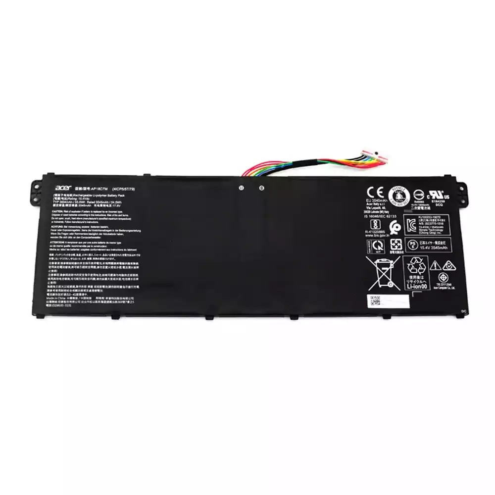 Оригінальна акумуляторна батарея до ноутбука Acer Swift 5 SF514-54T SF514-54GT (AP18C7M  15.4V  55.9Wh)