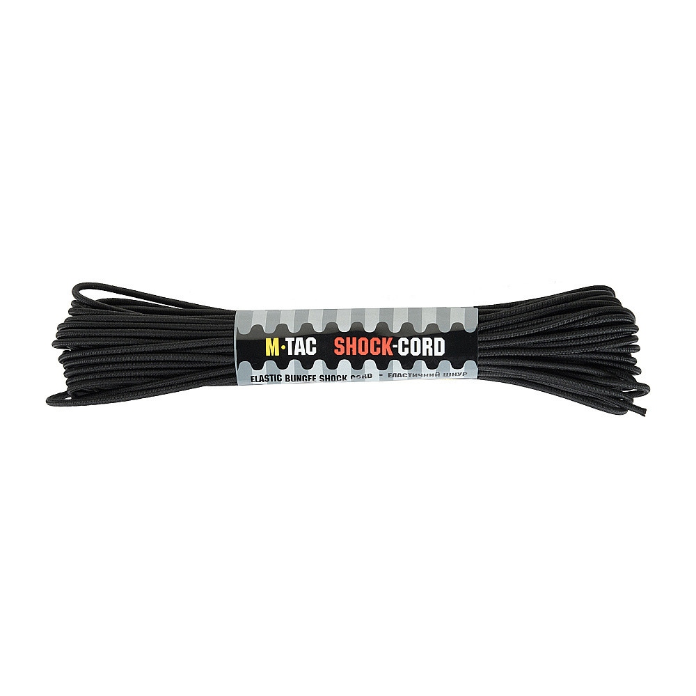 Мотузка паракордова M-Tac paracord Shock-Cord 15 м Black 10280002