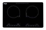 Індукційна плита ERGO IHP- 260, 2 конфорки, склокераміка, 3100 Вт, фото 3