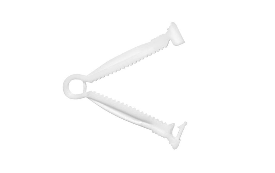 Затискач для пуповини JS стерильний (100 шт./пач.)