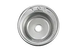 Мийка врізна MONRO 490 (06/180) Decor кругла