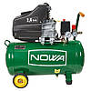 Компресор з ресивером NOWA KBN 220-50 50 л, 1.5 кВт, 190 л/хв., фото 4